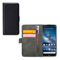 Mobilize Classic Gelly Wallet Nokia 8.3 Funda tipo libro Cartera - Negro