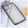 Mobigear Royal iPhone 11 TPU flexible Carcasa - Negro / Transparente