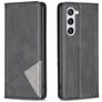 Mobigear Rhombus Slim Samsung Galaxy S23 Capa livro - Preto