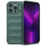 Mobigear Bumpy iPhone 14 Pro Max Flexibel TPU Skal - Grön