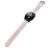 Mobigear Bumpy Pasek Silikon do Smartwatch Sprzączka - 22 mm - Różowy