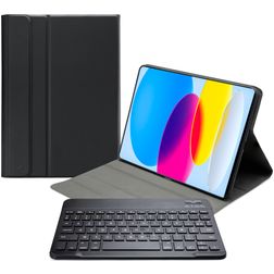 Mobilize Detachable Bluetooth Keyboard iPad 11 (2025) Funda tipo libro con teclado AZERTY - Negro