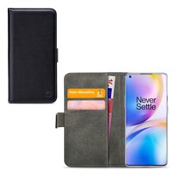 Mobilize Classic Gelly Wallet OnePlus 8 Pro Pungetui med Seddelrum - Sort