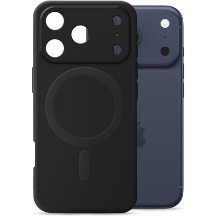 My Style Protective Flex iPhone 17 Pro Max MagSafe TPU flexible Carcasa - Negro