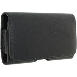Xccess Horizontal Funda de cinturón (max 12,6 cm x 6 cm) - Estuche de cinturón - Holster - Negro