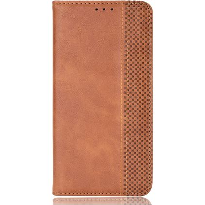 Mobigear Sensation HTC U23 Pro Wallet case - Cognac
