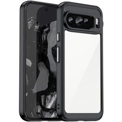 Mobigear Crystal Google Pixel 9 Pro Funda Plástico rígido Carcasa - Negro