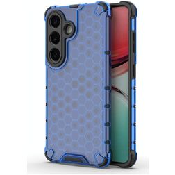 Mobigear Honeycomb Samsung Galaxy S26 Funda Plástico rígido Carcasa Antigolpes - Azul