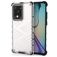 Mobigear Honeycomb Huawei P40 Hard Case Back cover Shockproof - White