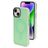 Mobiparts Hardcover iPhone 14 Plus MagSafe Kova Suojakuori - Vihreä