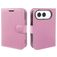 Mobigear Classic iPhone Duo Funda tipo libro Cartera - Rosa