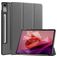 Mobigear Tri-Fold Lenovo Tab P12 Funda tipo libro - Gris