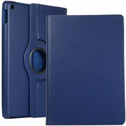 Mobigear DuoStand iPad 7 (2019) Kääntyvä Lompakkokotelo - Sininen