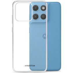 Mobilize Gelly Transparente Motorola Moto G17 TPU flexible Carcasa - Transparente