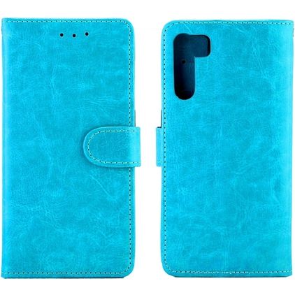 Mobigear Wallet OPPO A91 Knížkové pouzdro Peněženka - Modrá