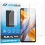 Mobigear POCO M5s Protector de pantalla Film - Compatible con fundas (pack de 3)