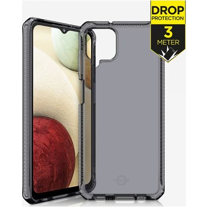 ITSKINS SpectrumClear Samsung Galaxy M12 Flexible TPU Back cover Shockproof - Smoke