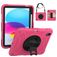 Mobigear SureGrip iPad 10 (2022) Plastica rigida / Silicone Back cover + Portapenna + Tracolla + Supporto - Rosa