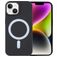 Mobigear Rubber Touch iPhone 15 Plus Silikon MagSafe Skal - Svart
