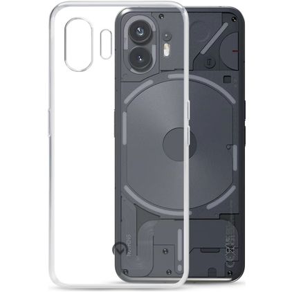 Mobilize Gelly Transparente Nothing Phone (2) TPU flexible Carcasa - Transparente