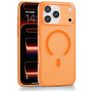 Mobigear Shockproof Grip iPhone 17 Pro MagSafe Hardcase Back cover - Arancione