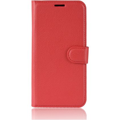 Mobigear Classic Huawei P30 Wallet case - Red
