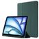 Mobigear Tri-Fold Gel iPad Air 11 tommer (2024) TPU / Kunstlæder Pungetui + Stylus-holder - Grøn