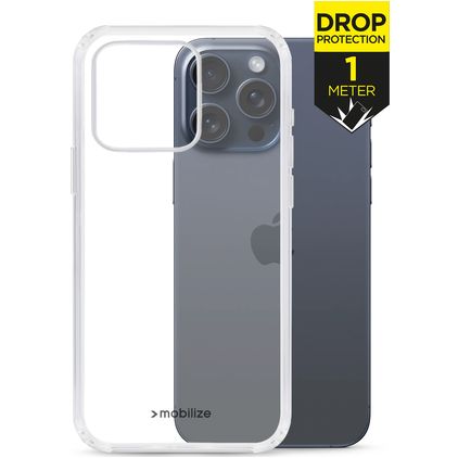 Mobilize Naked Protection Transparentní iPhone 13 Pro Max Tvrdý plast Zadní kryt odolný proti nárazům - Průhledná