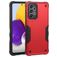 Mobigear Non-slip Armor Samsung Galaxy A73 Hårdt Bagsidecover Stødsikkert - Rød