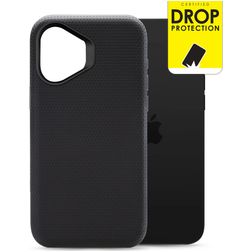 My Style Tough iPhone 16 Plus Fodral Hårdplast Skal Stötsäkert - Svart