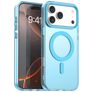 Mobigear Shockproof iPhone 18 Pro Max MagSafe Funda Plástico rígido Carcasa - Azul