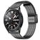 Mobigear Seven Bead Rustfrit stål Smartwatch Urrem Klaplås - 20 mm - Sort