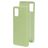 Mobiparts Samsung Galaxy A51 Silicone Capa traseira - Pistache Green