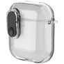 Mobigear Crystal Clip Apple AirPods 2 Suojakotelo - Läpinäkyvä / Musta