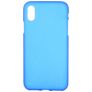 Mobigear Colors iPhone XS Max Flexibilní TPU Zadní kryt - Modrá