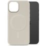 My Style Protective Flex iPhone 14 MagSafe TPU flexível Capa traseira - Antique White