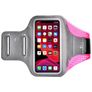 Mobigear Easy Fit Portamóvil para correr Neopreno Funda deportiva Brazalete deportivo - Small - Rosa