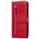 Mobigear Zipper Huawei P Smart (2020) Funda tipo libro Cartera - Rojo