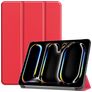 Mobigear Tri-Fold iPad Pro 11 tommer (2024) Pungetui - Rød