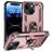 Mobigear Armor Ring iPhone 15 Plus Hardcase Back cover Antiurto con anello - Oro rosa