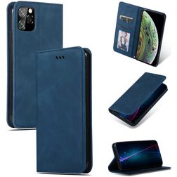 Mobigear Retro Slim iPhone 11 Pro Max Pungetui - Blå