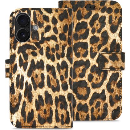 My Style Flex Wallet iPhone 17 Plånboksfodral med sedelfack - Wild Leopard