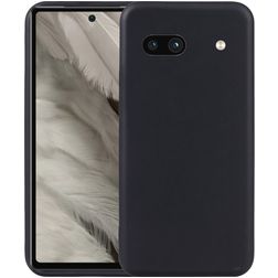 Mobigear Colors Google Pixel 7a Fleksibel TPU Bagsidecover - Sort