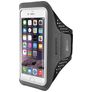 Mobiparts Comfort Fit Running Phone Holder Neoprene Sports Case Sports armband (max 14 cm x 7 cm) - Black