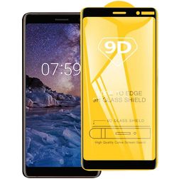 Mobigear Premium Nokia 3.1 Plus Cristal templado Protector de pantalla - Compatible con fundas - Negro