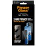 PanzerGlass FastFit iPhone 17 Pro Tempered Glass Screen Protector Privacy - Case Friendly + Installation Frame - Black