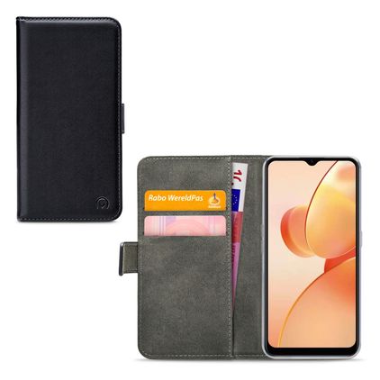 Mobilize Classic Gelly Wallet Realme C31 Funda tipo libro Cartera - Negro