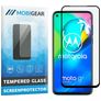 Mobigear Premium Motorola Moto G8 Power Glas Skærmbeskytter - Case Friendly - Sort