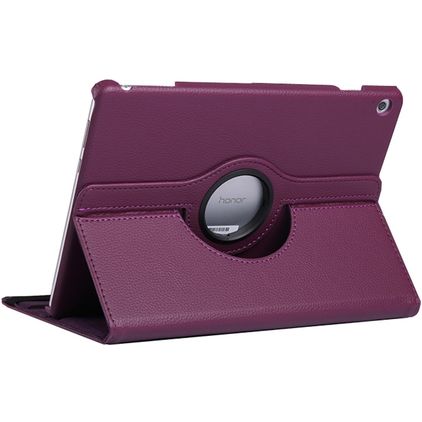 Mobigear DuoStand Huawei MediaPad T5 10.1 Funda tipo libro giratoria - Morado