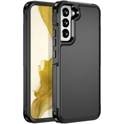 Mobigear Traveller Samsung Galaxy S22 Plus Hard Case Back cover Shockproof - Black